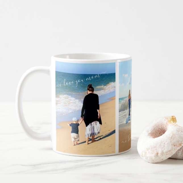 Tasse für Ihre Familienfotografie (Mit Donut)