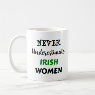 Tasse für irische Kaffeerinnen