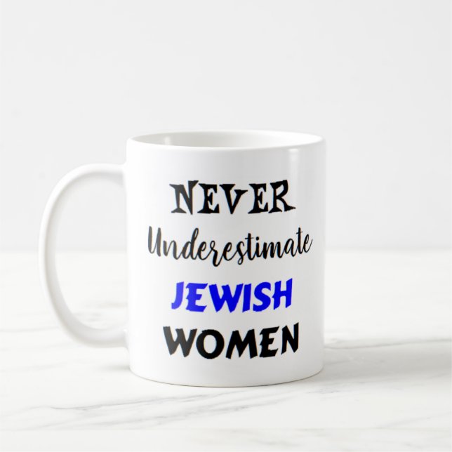 Tasse für jüdische Kaffeefrauen (Links)