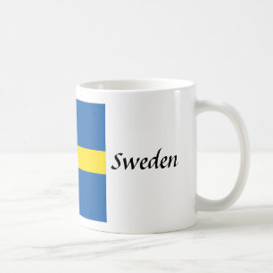 Tasse für Kaffee - Schwedische Flagge