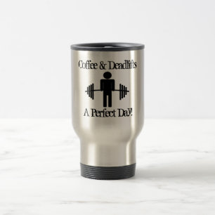 Tasse für Kaffee und Totenlift