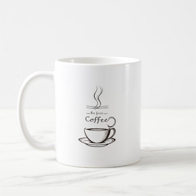 Tasse für Kaffeeliebhaber (Links)