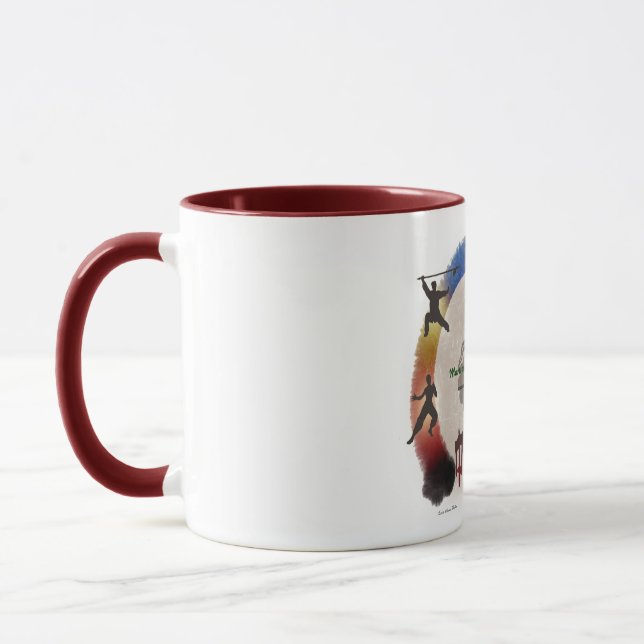 Tasse für Kampfkunst (Links)