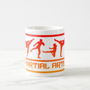 Tasse für Kampfkunst - wählen Sie Stil & Farbe