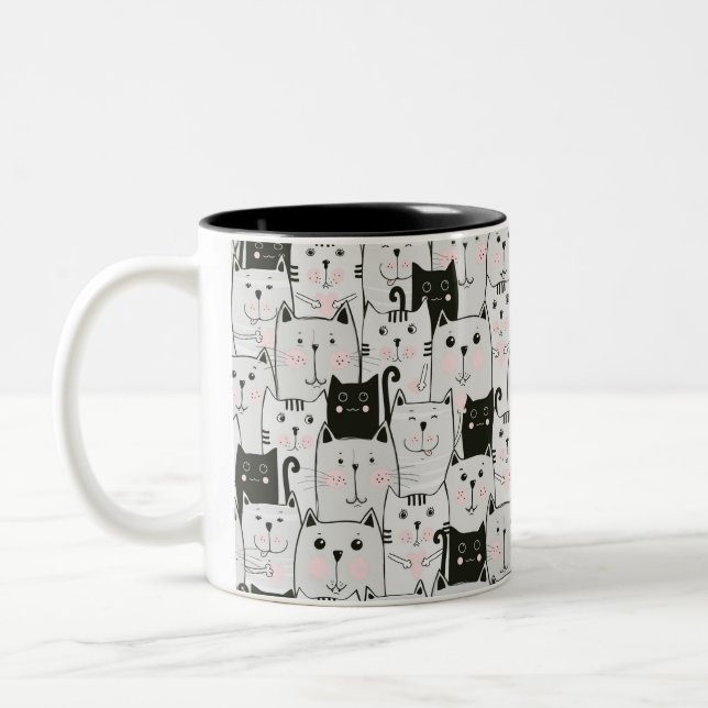 Tasse für Katzenliebhaber (Links)