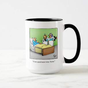 Tasse für Krankenschwester und Spaß