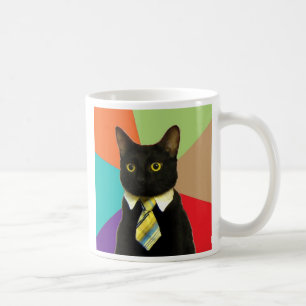 Tasse für kundenspezifische Business Cat Kaffee