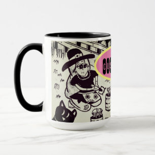 Tasse für Mädchen und Katzen