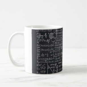Tasse für Mathematiklehrer, Mathematik, Statistik,
