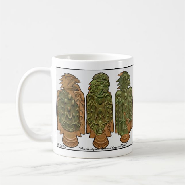Tasse für mississippianische Kupfer-Teller (Links)