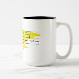 Tasse für Musikkaffee