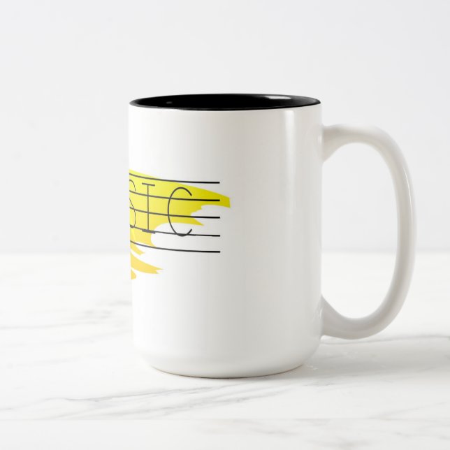 Tasse für Musikkaffee (Rechts)
