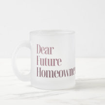 Tasse für neue Hausbesitzer