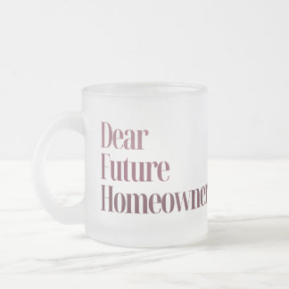Tasse für neue Hausbesitzer