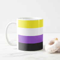 Tasse für nicht binäre Flaggen