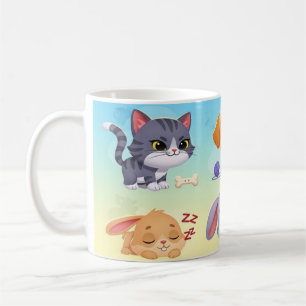 Tasse für niedliche Haustiere und Kinder