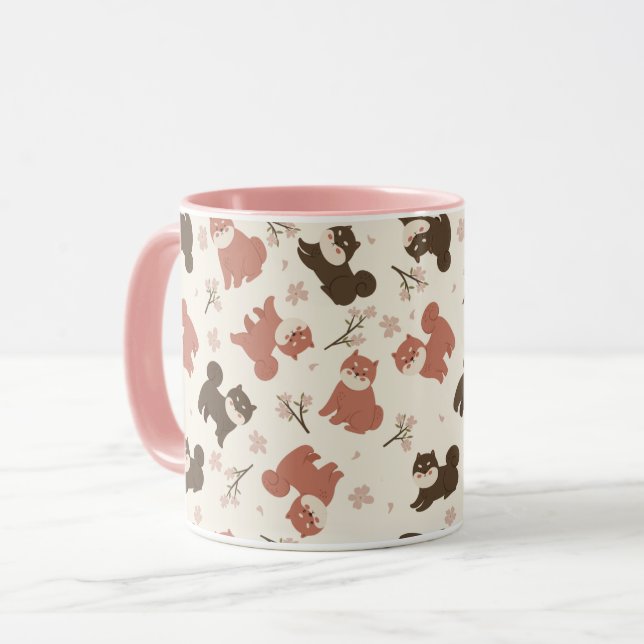 Tasse für niedliche Jungtiere (Vorderseite Links)
