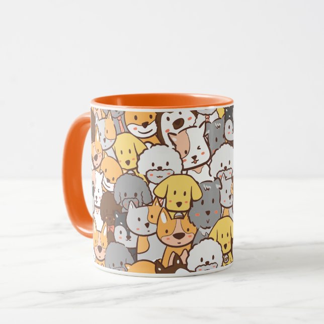 Tasse für niedliche Jungtiere (Vorderseite Links)