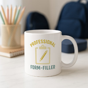 Tasse für niedliche und lustige Eltern; Berufliche
