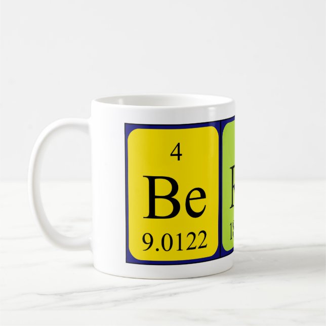 Tasse für periodische Tabellen (Links)