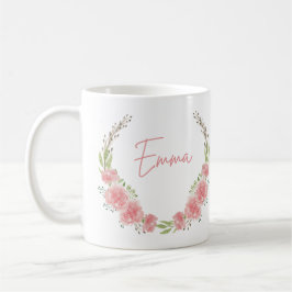 Tasse für Personalisierte Blumen