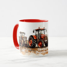 Tasse für personalisierte Zugmaschine