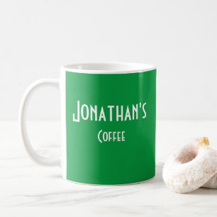 Tasse für personalisierten grünen Kaffee