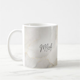 Tasse für personalisierten Marmornamen