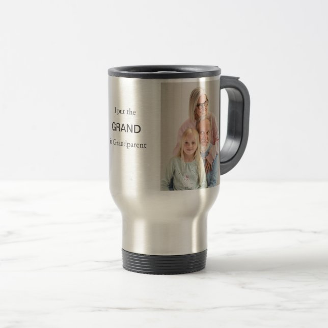 Tasse für personalisiertes Foto - Benutzerdefinier (VorderseiteRechts)
