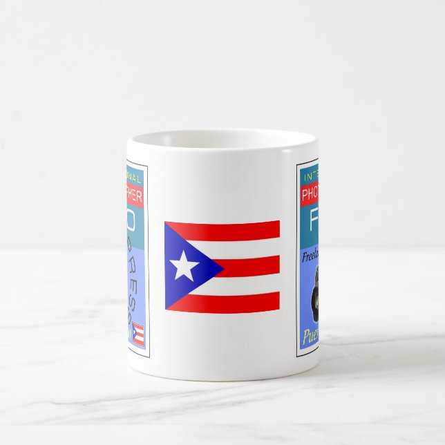 Tasse für Puertorrican Fotografen (Mittel)