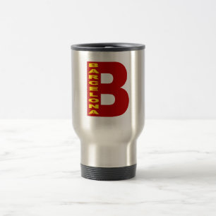 Tasse für Reisen aus rostfreiem Stahl BARCELONA