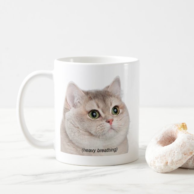 Tasse für schweres Atmen (Mit Donut)