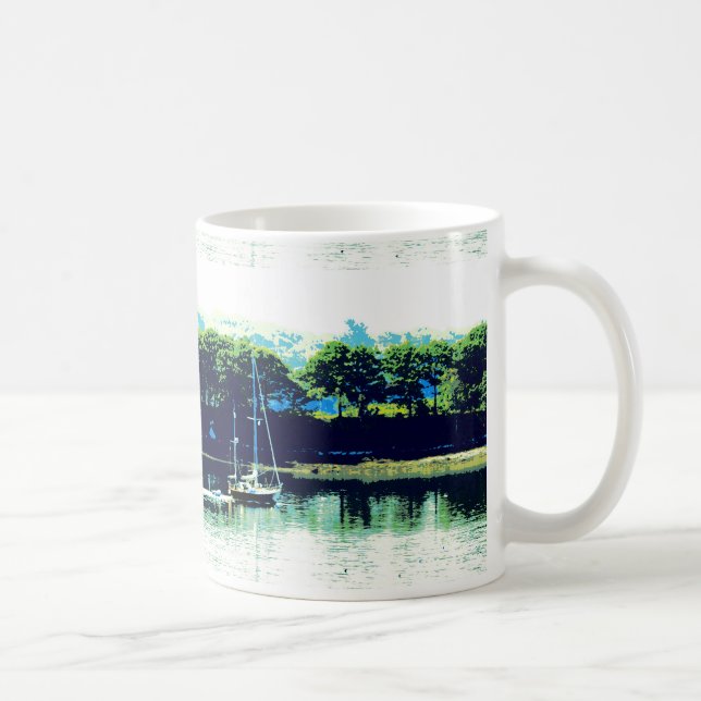 Tasse für Segelbootkaffee (Rechts)