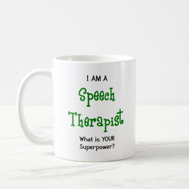 Tasse für Sprachtherapeuten (Links)