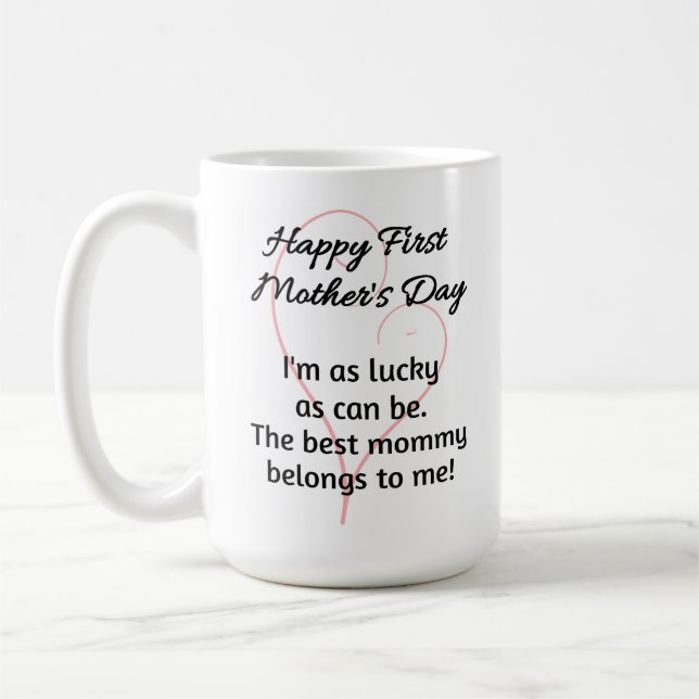 Tasse für Twins am ersten Muttertag (Links)