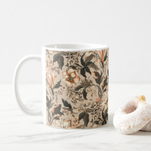 Tasse für Vintages Blumenmuster