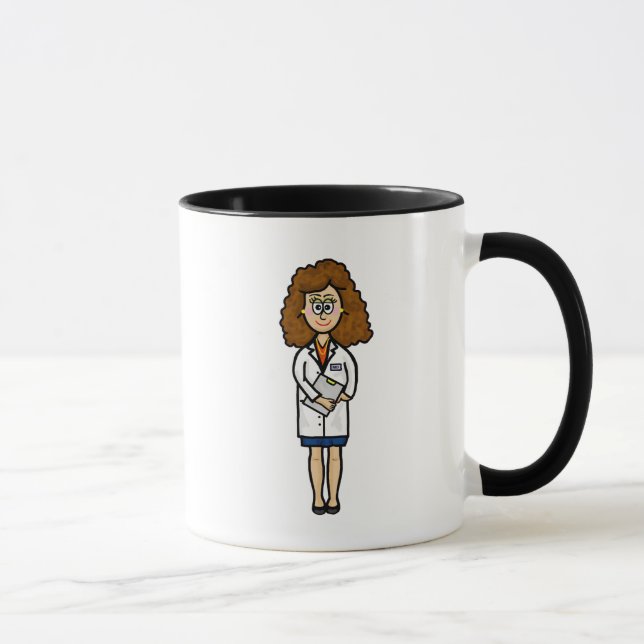 Tasse für weibliche Ärztin (Rechts)