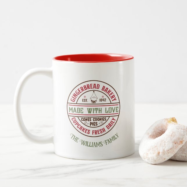 Tasse für Weihnachtsgebäck (Mit Donut)