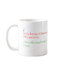 Tasse für Weihnachtsgeschenke an Angestellte