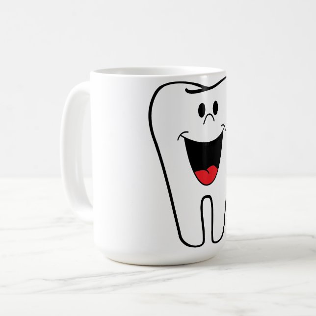 Tasse für Zahnärzte Kaffee Tasse (Vorderseite Links)