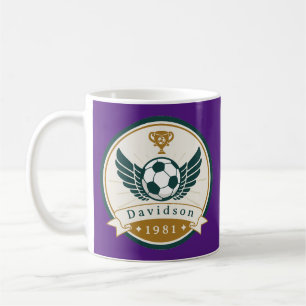 Tasse - Fußball - Personalisiert - Name hinzufügen