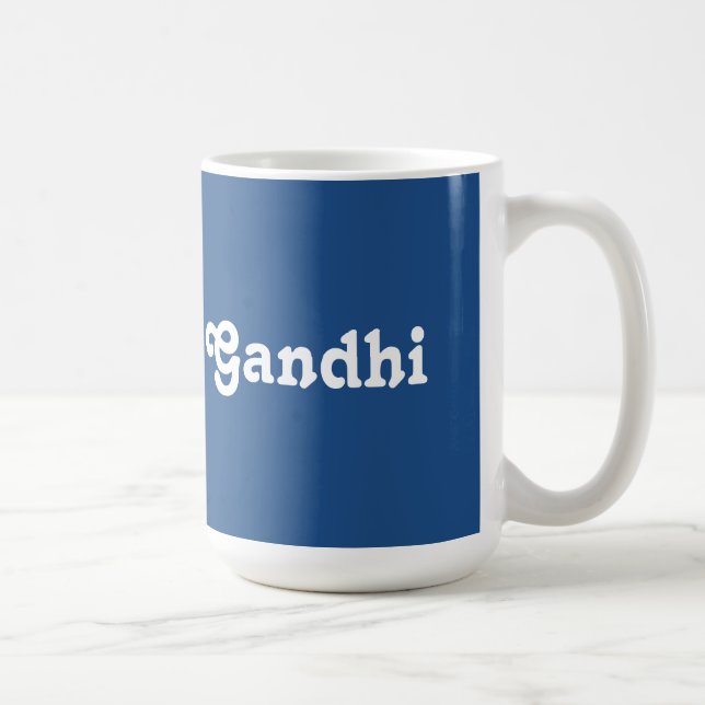 Tasse Gandhi (Rechts)