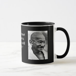 Tasse Gandhi souriant