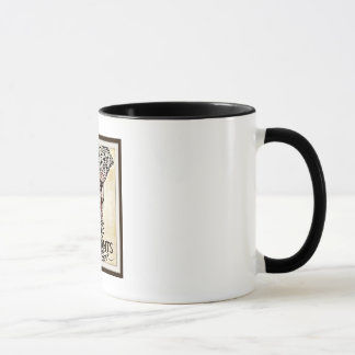 Tasse Gardez le calme et aimez le café d'éléphants/tasse