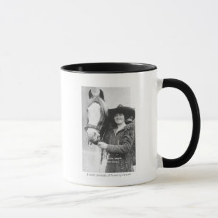 Tasse Gardon de Ruth et son cheval