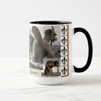 Tasse Gargouilles de cathédrale de Notre Dame -