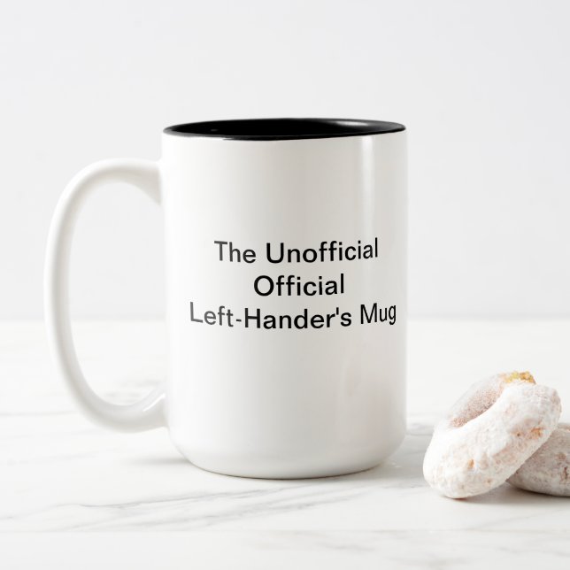 Tasse gauchère officielle officieuse (Avec donut)