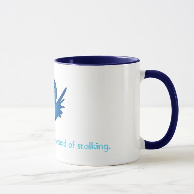 Tasse Gazouillement : Méthode acceptable d'égrappage (Droite)