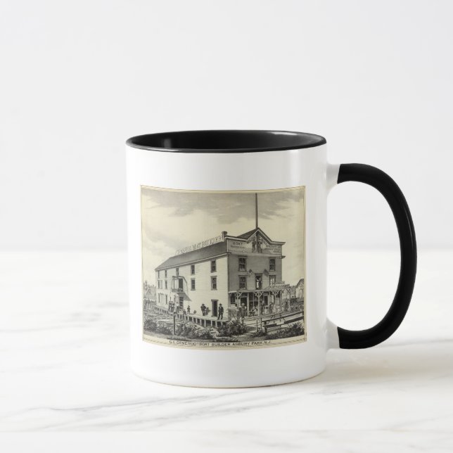 Tasse GC Ormerod, Boat Builder, Asbury Park, NJ (Droite)