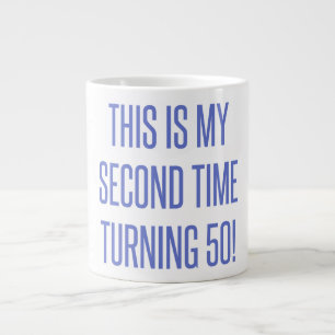 Tasse Géante 100e anniversaire Gag cadeau